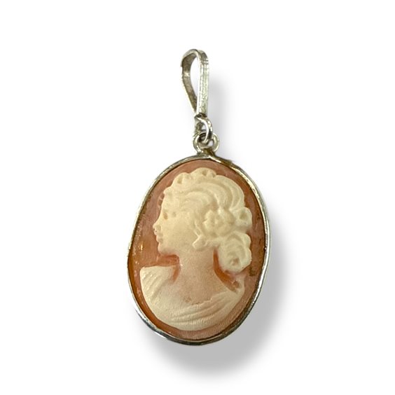 Anhänger Mandile 1922 Dame Cammei  in Silber Conchiglia 2MCICM161 - 2MCICM161